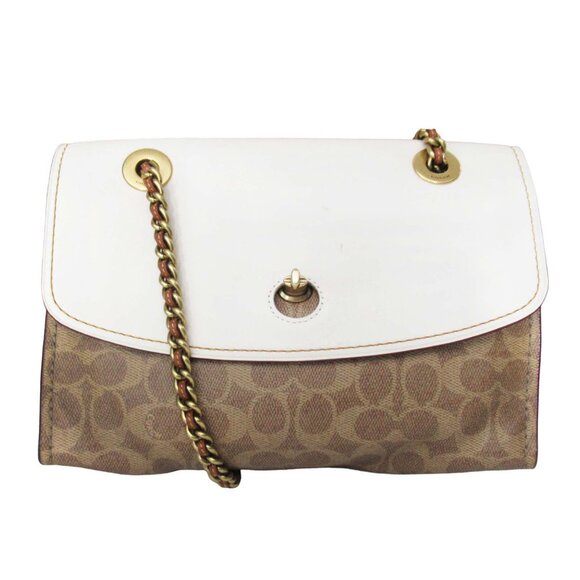 Coach Medium Signature Parker Shoulder Bag